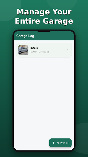 Garage Log: Car Maintenance Screenshot 3
