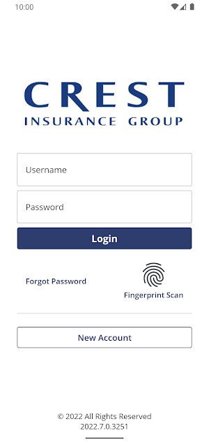 Crest Insurance Online Screenshot 0