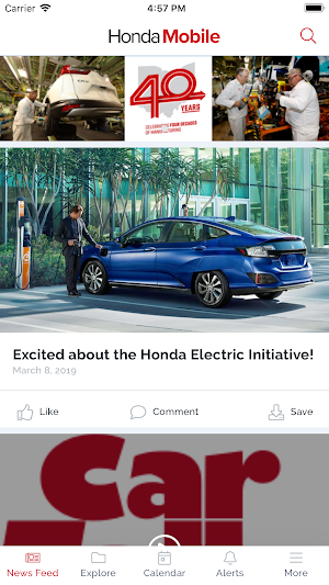 HondaMobile Screenshot 1
