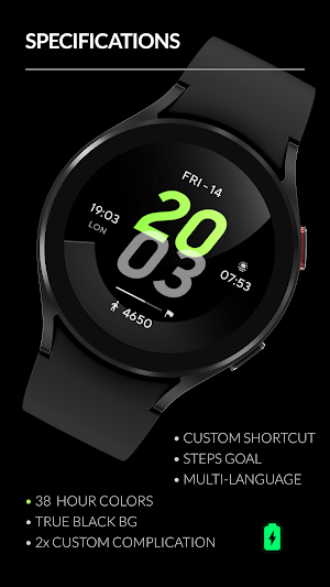 Awf Pace [PRO] - watch face Screenshot 1