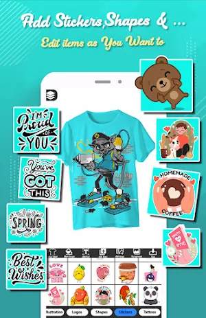 Snaptee: Tshirt Design App Screenshot 3