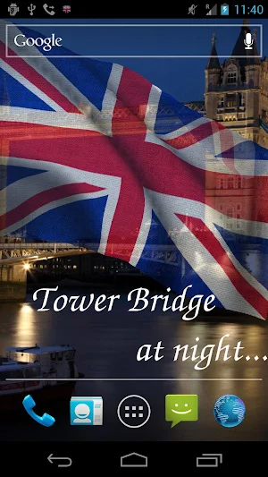 UK Flag Live Wallpaper screenshot 5
