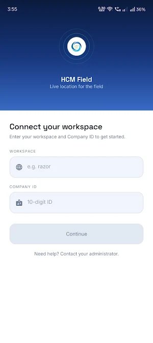HCM Field Worker Screenshot 0