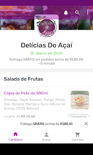 Delícias Do Açaí Screenshot 1