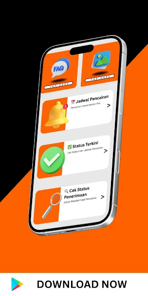 Cek Cair BSU 2025 Pos App Info Screenshot 1