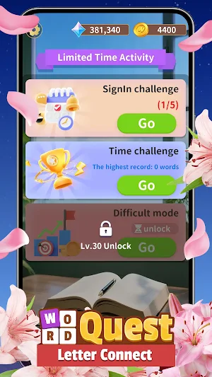 Word Quest-Cash Reward Screenshot 1