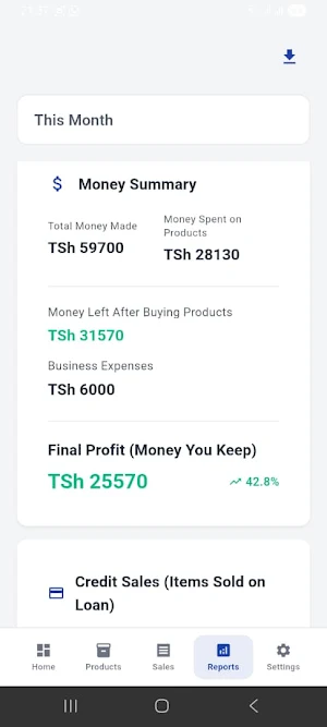 Stocksasa: Business Manager Screenshot 2