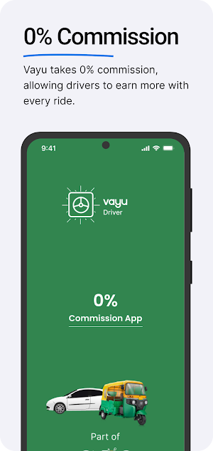Vayu Driver -0% Commission Screenshot 2