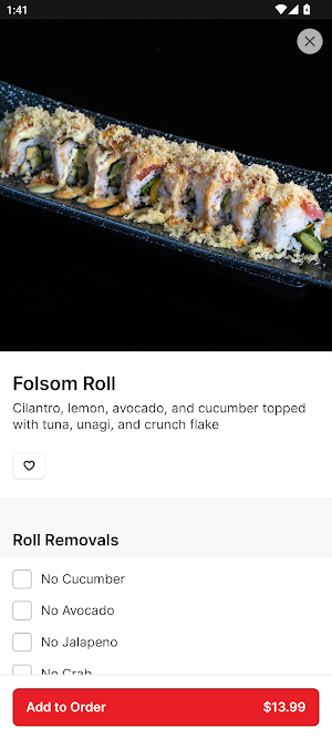 Express Sushi & Teriyaki Screenshot 2