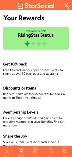 StarSocial Rewards Screenshot 3