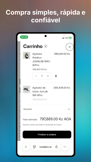 SaúdePro - Produtos Médicos Screenshot 2