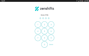 Zenshifts TimeClock Screenshot 1