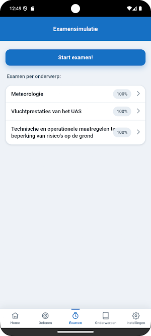 Drone Examen A2 Vliegbewijs Screenshot 1