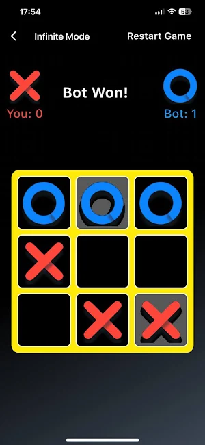 Tic Tac Toe-infinite Screenshot 2