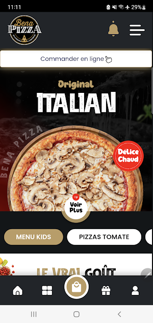 BENA PIZZA RESTO Screenshot 0