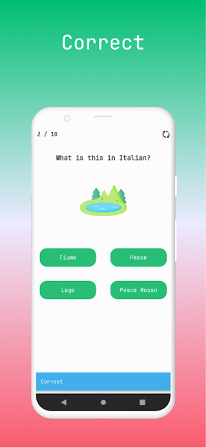Italian Quiz Screenshot 3