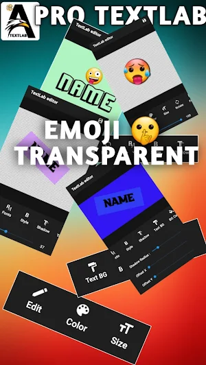 NAME TEXT EDITOR Screenshot 2