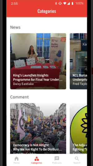 Roar News Screenshot 1