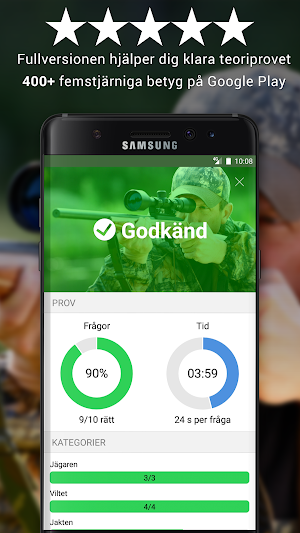 Jägarexamen Lite Screenshot 1