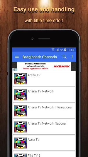 TV Bangladesh Channel Data Screenshot 1