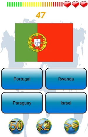 GEOgraphy Quiz - Flags Screenshot 1