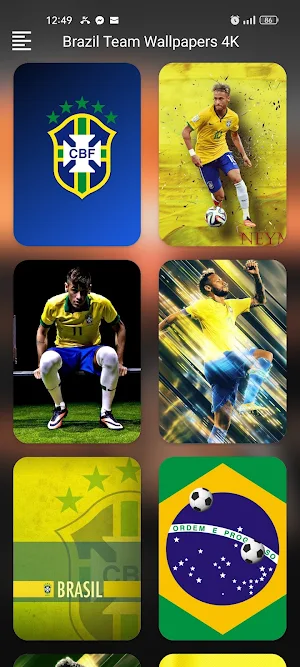 Brazil Team Wallpapers 4K Screenshot 1
