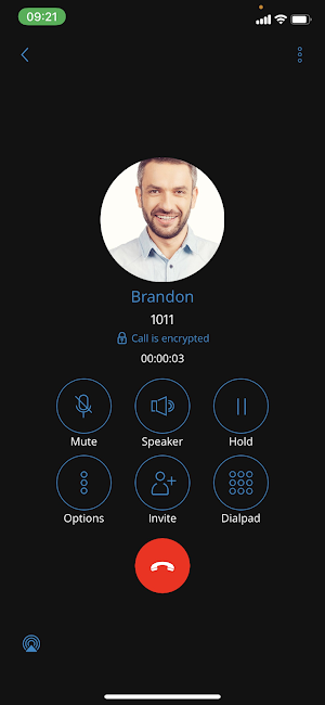 IPVoice Mobile App Screenshot 0