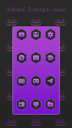Hexed Purple Icons Screenshot 2