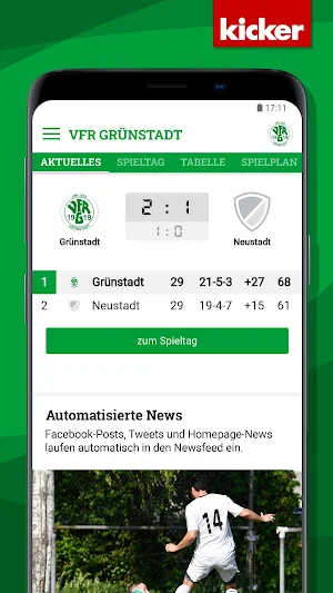 VfR Grünstadt Screenshot 2