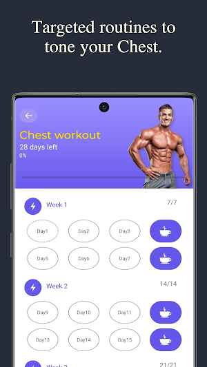 Home Fitness Workouts Screenshot 1
