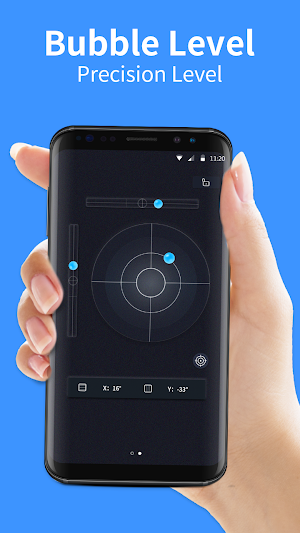 Portable GPS Compass & Bubble Level Screenshot 1