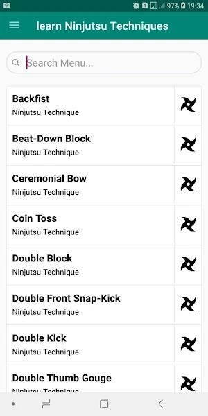 Learn Ninjutsu Ninja Technique Offline Screenshot 0