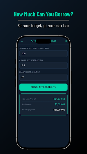 Loan Repayment Calculator Screenshot 2