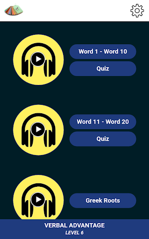Verbal Advantage - Level 6 Screenshot 0