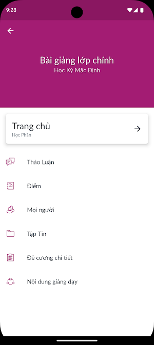 HANU LMS Screenshot 1