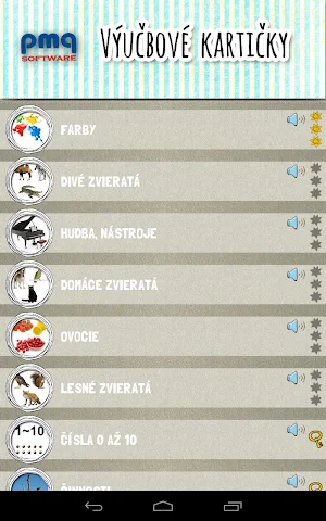 Výučbové kartičky Screenshot 0