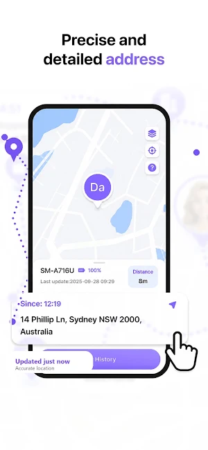 Family Tracker: Location Map Screenshot 1