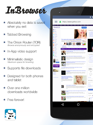InBrowser - Incognito Browsing Screenshot 0