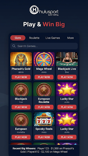 HuluSport Screenshot 2