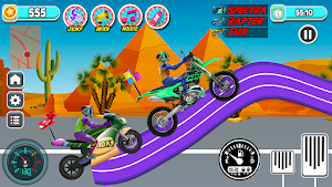 Toddler Moto Racer Hills Stunt Screenshot 3