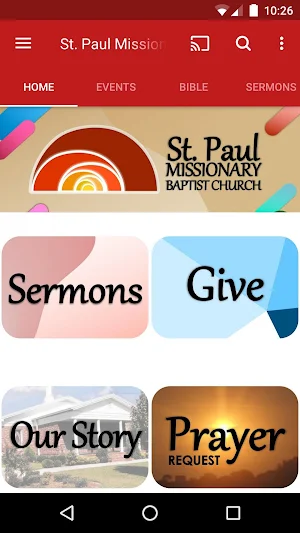 St. Paul Baptist Church Screenshot 0