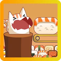 猫吃寿司