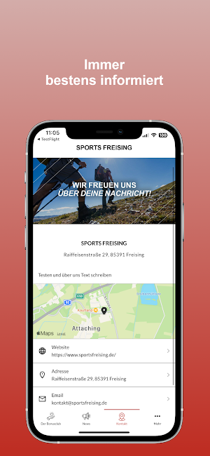 SPORTS FREISING Screenshot 3