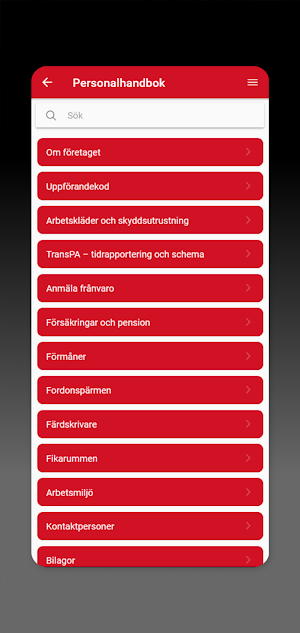 Pohjanen & Ström Transport Screenshot 1