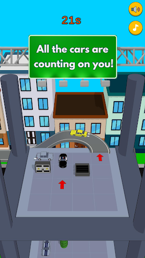 Grid Route Direction Puzzle 3D Screenshot 2