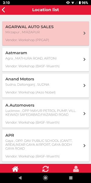 BODYSHOP MAP PLUS Screenshot 2