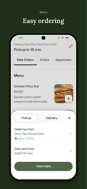 Olive Tree Pizza & Grill Screenshot 2