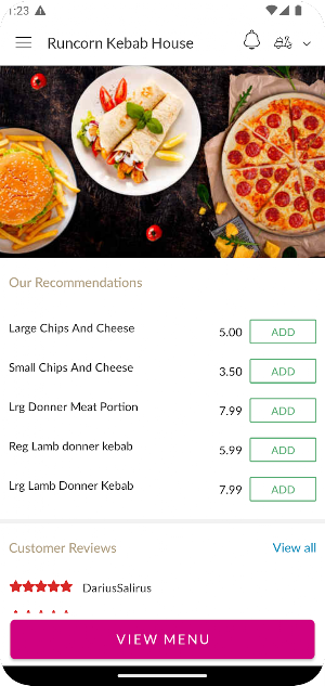 Runcorn Kebab House Screenshot 1