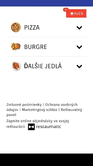 M.K. Catering Screenshot 1