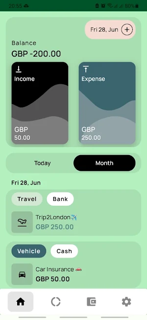 iKopah-Manage Finances Screenshot 2
